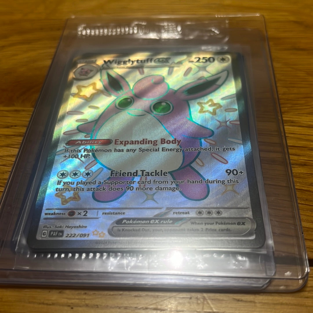 Paldean Fates: Wigglytuff ex #222 Paldean Fates: Wigglytuff ex #222